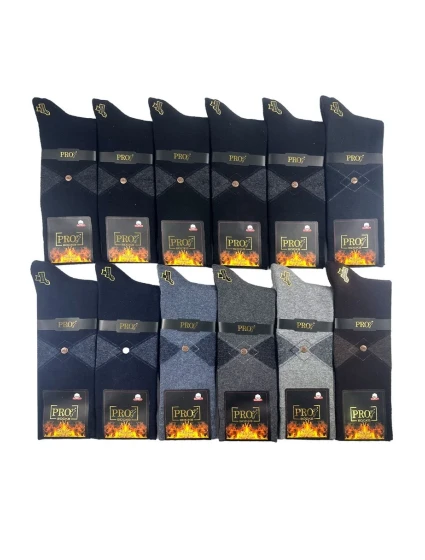 PONOŽKY 14638 FROTÉ MIX