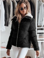 Dámská zimní manšestrová bunda černá Dstreet model 21978694 - FashionStreet