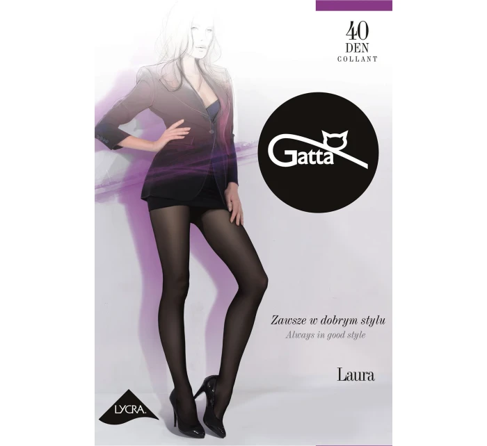 Gatta Laura 40 barva:nero