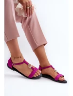 Dámské ploché sandály s model 21660565 - VINCEZA Dámské ploché sandály s model 21660565 - VINCEZA