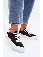 Dámské tenisky Big Star Memory Foam Černé model 22100160 - Big Star Shoes Dámské tenisky Big Star Memory Foam Černé model 22100160 - Big Star Shoes