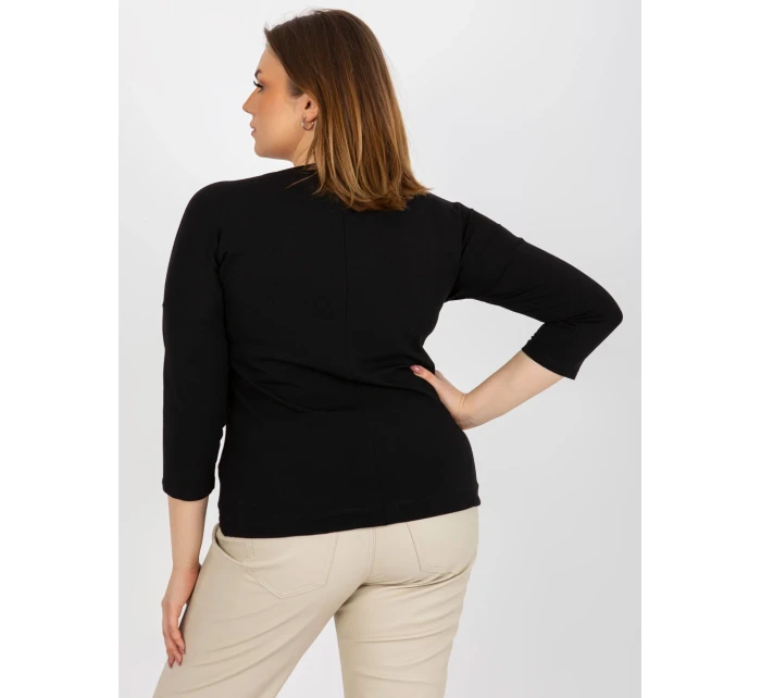 Dámská halenka RV BZ 8470.93P černá - FPrice