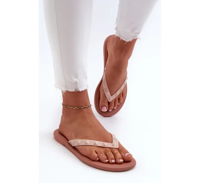 Dámské ploché flexibilní žabky ZAXY Růžové Dámské ploché flexibilní žabky ZAXY Růžové