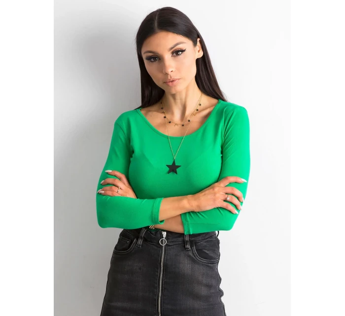 Dámská halenka RV BZ 4690.67 zelená - Basic