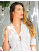 Pyžamo LNS model 22017166 A26 long/r SXL rozepínací - Key Pyžamo LNS model 22017166 A26 long/r SXL rozepínací - Key