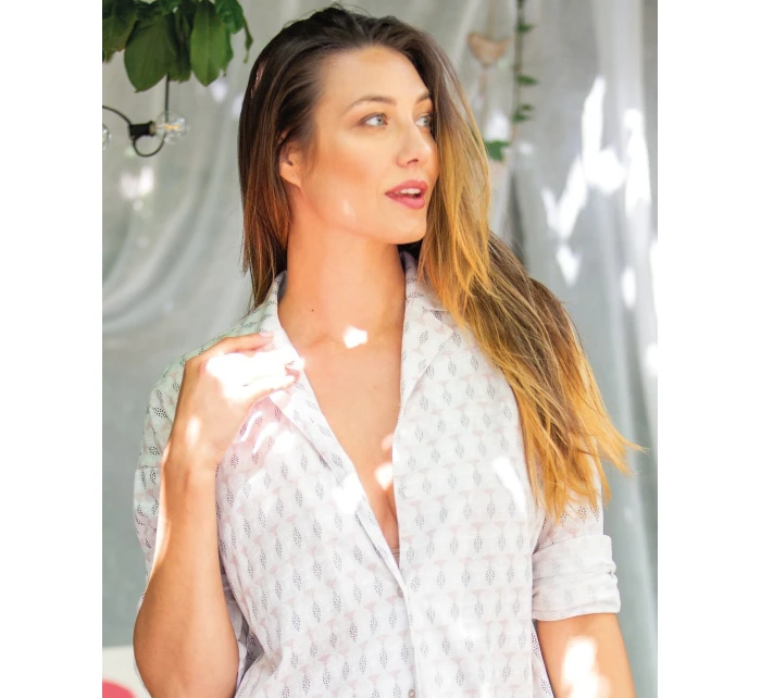 Pyžamo LNS model 22017166 A26 long/r SXL rozepínací - Key Pyžamo LNS model 22017166 A26 long/r SXL rozepínací - Key