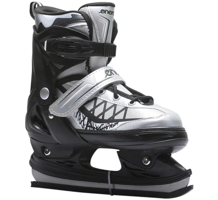 INLINE BRUSLE-KOLEČKOVÉ BRUSLE 4V1 ENERO PRO LED 30-33 ŠEDÁ