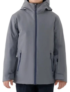 Chlapecká lyžařská bunda 4F M0820 tmavě šedá 4FJWAW25TTJAM0820 23S