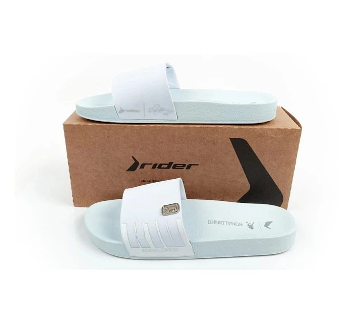 Pánské sportovní žabky R10 Slide pohodlné modré pantofle Rider