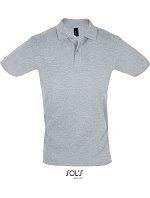 SOL'S Perfect Men Pánské piqué polo 25.1134 melange grey SOL'S Perfect Men Pánské piqué polo 25.1134 melange grey