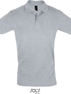 SOL'S Perfect Men Pánské piqué polo 25.1134 melange grey
