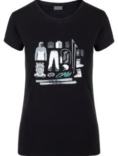 Dámské funkční tričko model 17998414 Černá - Kilpi