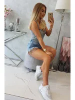 Body bez ramínek šedé