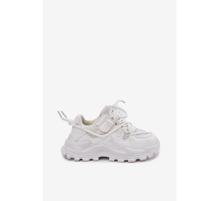 Sportovní Boty Sneakers Dětské Bílé model 21700421 - Boto Sportovní Boty Sneakers Dětské Bílé model 21700421 - Boto