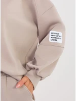 Komplet IT KMPL model 21910968 ciemny bezowy - FPrice Komplet IT KMPL model 21910968 ciemny bezowy - FPrice