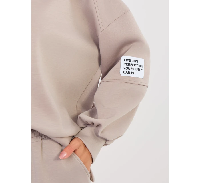 Komplet IT KMPL model 21910968 ciemny bezowy - FPrice Komplet IT KMPL model 21910968 ciemny bezowy - FPrice