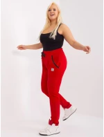 Spodnie dresowe RV DR model 19394458 czerwony - FPrice Spodnie dresowe RV DR model 19394458 czerwony - FPrice