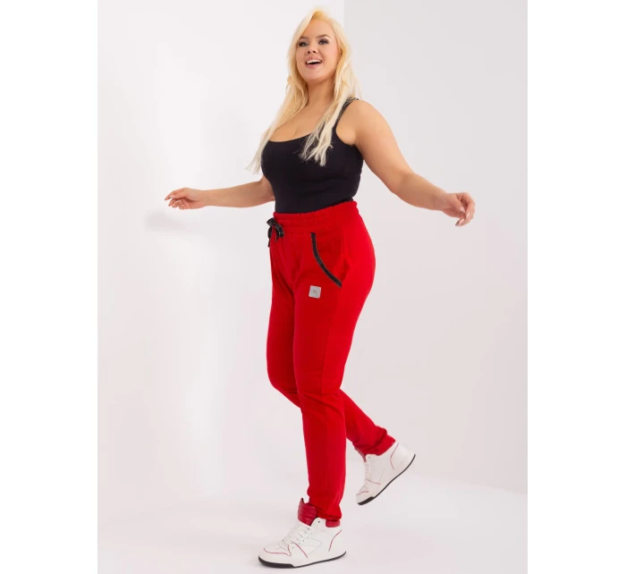 Spodnie dresowe RV DR model 19394458 czerwony - FPrice Spodnie dresowe RV DR model 19394458 czerwony - FPrice