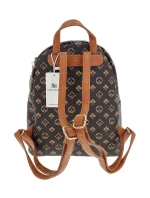 Módní dámský batoh hnědý 8V4SH - SARA MODA