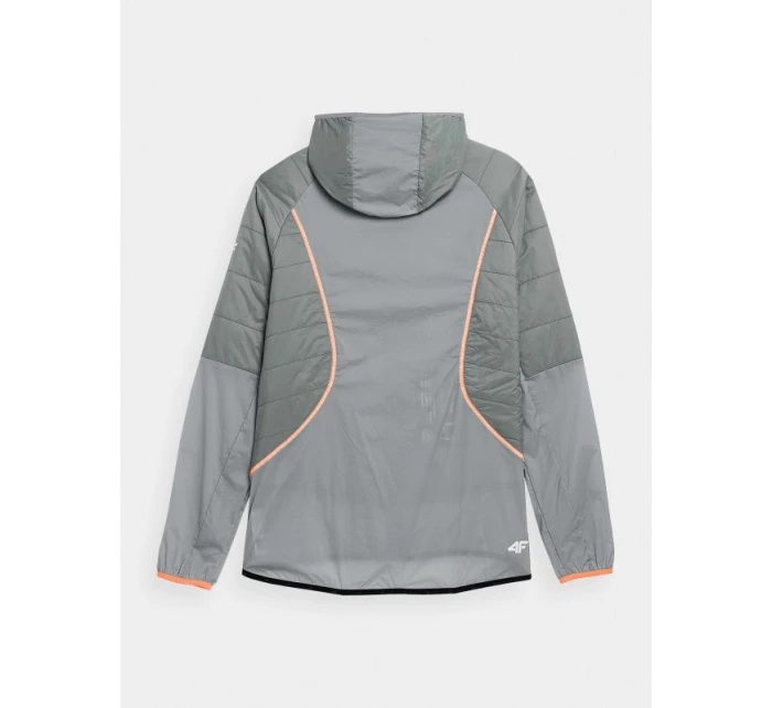 Pánská ekologická trekingová bunda 4F 4FSS23TDJAM101-24S primaloft® black insulation