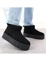 Dámské sněhule semišové černé Potocki 16322