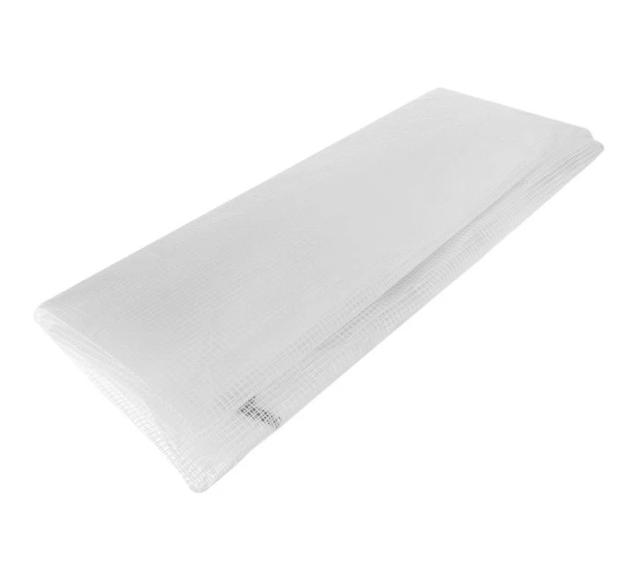 SKLENÍK ZAHRADNÍ TUNEL 200X300X200CM PE KONSTRUKCE BÍLÁ OCEL