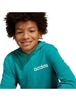 Adidas Essentials Dětské zelené tepláky JN2427