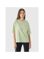 Dámské tričko oversize s potiskem model 21898134 - 4F