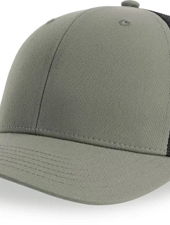 Atlantis Headwear Bryce 6 panelová Trucker kšiltovka 33.0102 grey/black