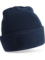 B Pletená čepice s nášivkou 53. french navy model 22433294 - Beechfield B Pletená čepice s nášivkou 53. french navy model 22433294 - Beechfield