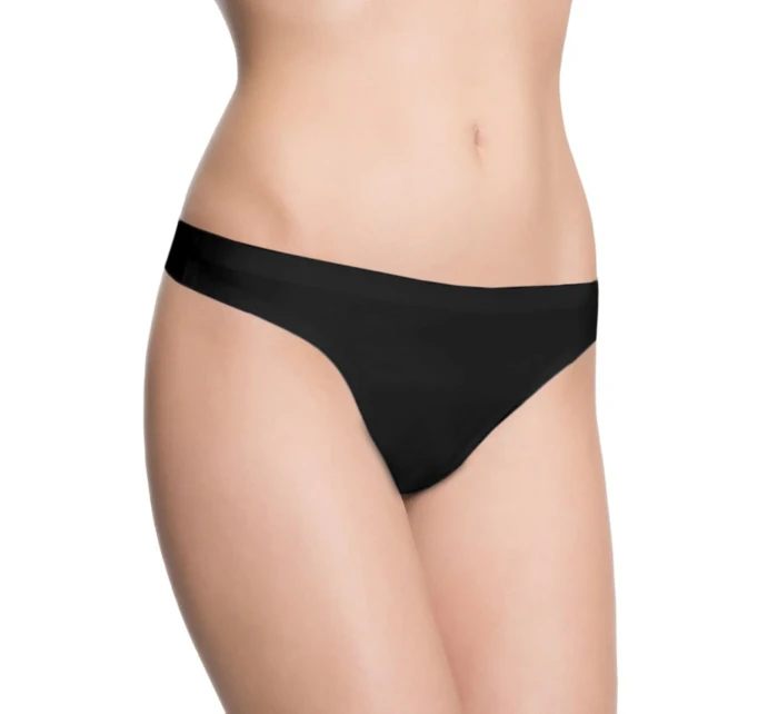 Julimex String kalhotky barva:černá Julimex String kalhotky barva:černá