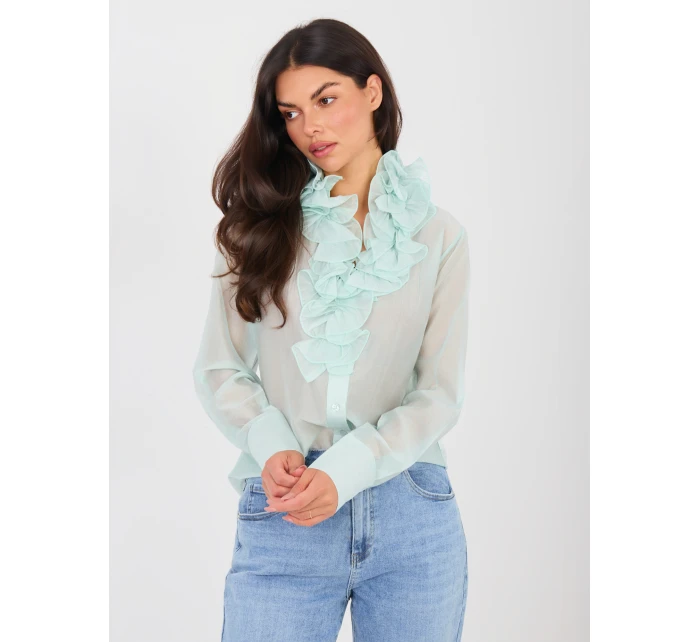 Košile IT KS 22310.16P mint Košile IT KS 22310.16P mint