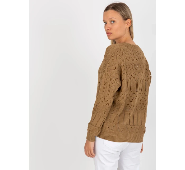 Dámský svetr LC SW 8022.04P tmavě lila Dámský svetr LC SW 8022.04P tmavě lila