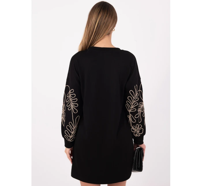 RV SK šaty A1064.95 černé RV SK šaty A1064.95 černé