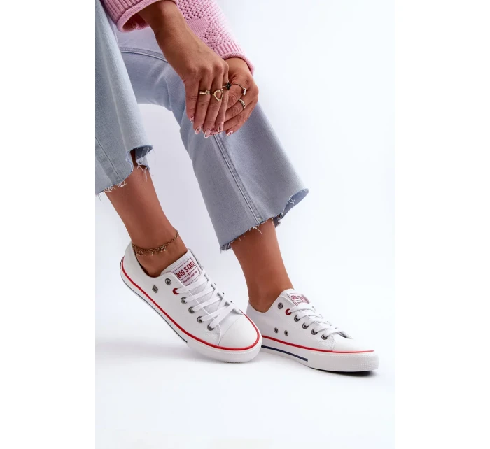 Dámské tenisky Big Star HI-POLY SYSTEM Bílé Dámské tenisky Big Star HI-POLY SYSTEM Bílé