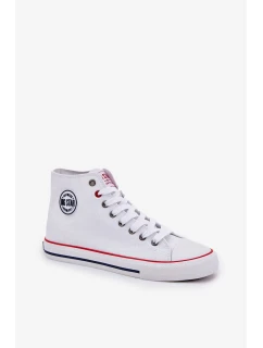 Pánské plátěné tenisky Big Star HI-POLY SYSTEM – bílé