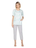 Dámské pyžamo 657 green - REGINA Dámské pyžamo 657 green - REGINA