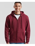 Classic Hooded Sweat Jacket Mikina s kapucí model 22534322 red - Fruit of the Loom Classic Hooded Sweat Jacket Mikina s kapucí model 22534322 red - Fruit of the Loom
