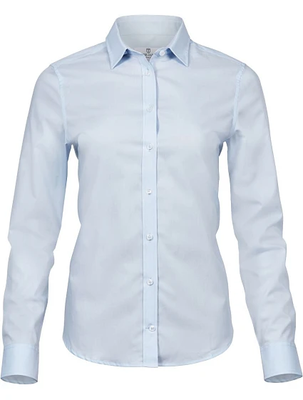Tee Jays TJ 4025 Luxusní elastická halenka s dlouhým rukávem 18.4025 light blue Tee Jays TJ 4025 Luxusní elastická halenka s dlouhým rukávem 18.4025 light blue