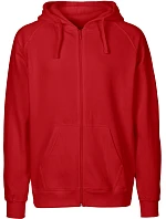 Neutral O 63301 Pánská mikina s kapucí z bio bavlny 77.6331 red Neutral O 63301 Pánská mikina s kapucí z bio bavlny 77.6331 red