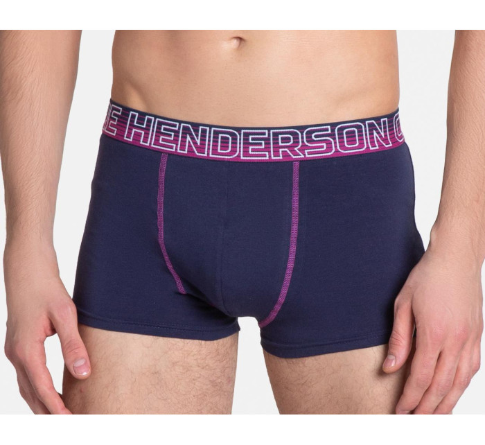 Luxusní boxerky model 17584162 Sada 2 kusů v tmavě modré a tmavě růžové barvě - Henderson
