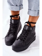 High Insulated Sneakers Big Star II274147 Black