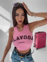 Dámský top 278026 růžový - Ola Voga