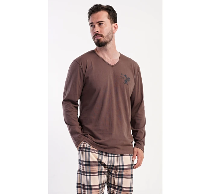 Pánské pyžamo dlouhé Paul