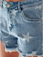 Dámské džínové šortky MOONSTAR blue FashionStreet SY0471
