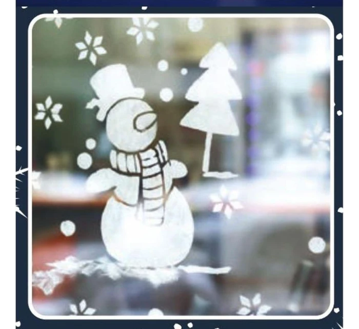 UMĚLÝ SNÍH VE SPREJI NA OKNA VÁNOČNÍCH STROMKŮ 150ML