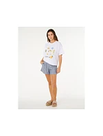 Dámské tričko RIP CURL Poolside Heritage Tee, bílé Dámské tričko RIP CURL Poolside Heritage Tee, bílé