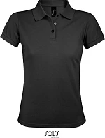 SOL'S Prime Women Dámské piqué polo z těžké bavlny 25.0573 dark grey