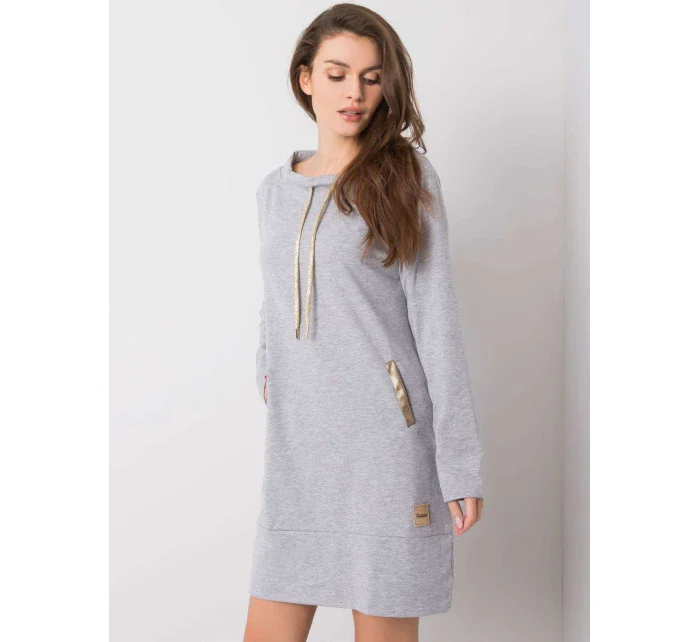 Šaty RV SK 6067.15x šedá