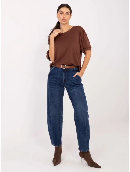 Spodnie jeans VM SP  ciemny niebieski model 21789060 - FPrice